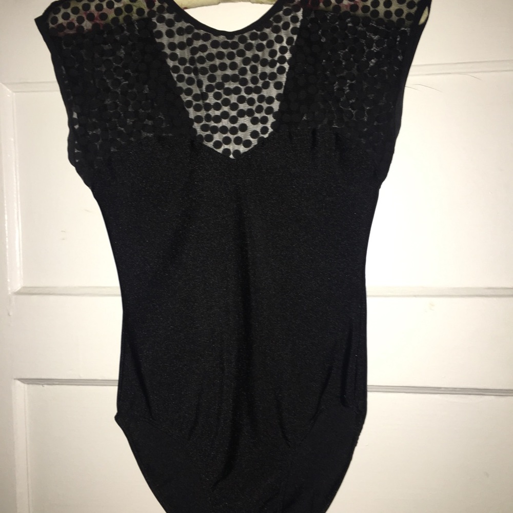 American Apparel Black bodysuit XS/S